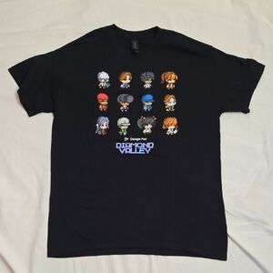 Gildan Google Play Diamon Valley Character Shirt Sz Teen Med
